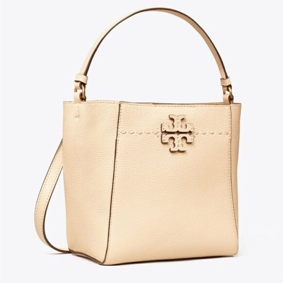 Tory Burch MCGRAW Bucket Bag - Picture 3 of 9